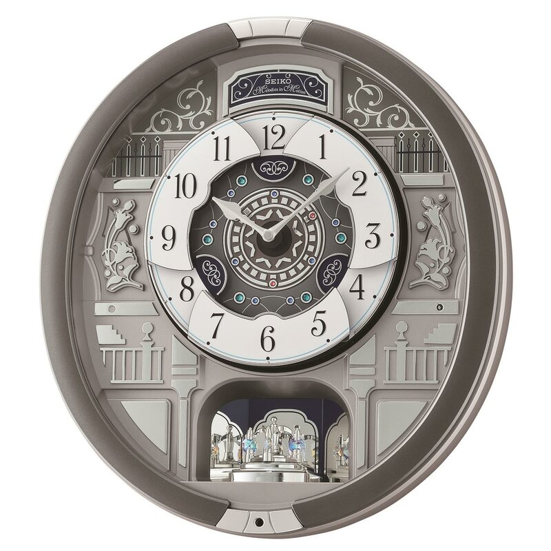 Seiko Melodies in Motion Haven Musical Wall Clock Wayfair